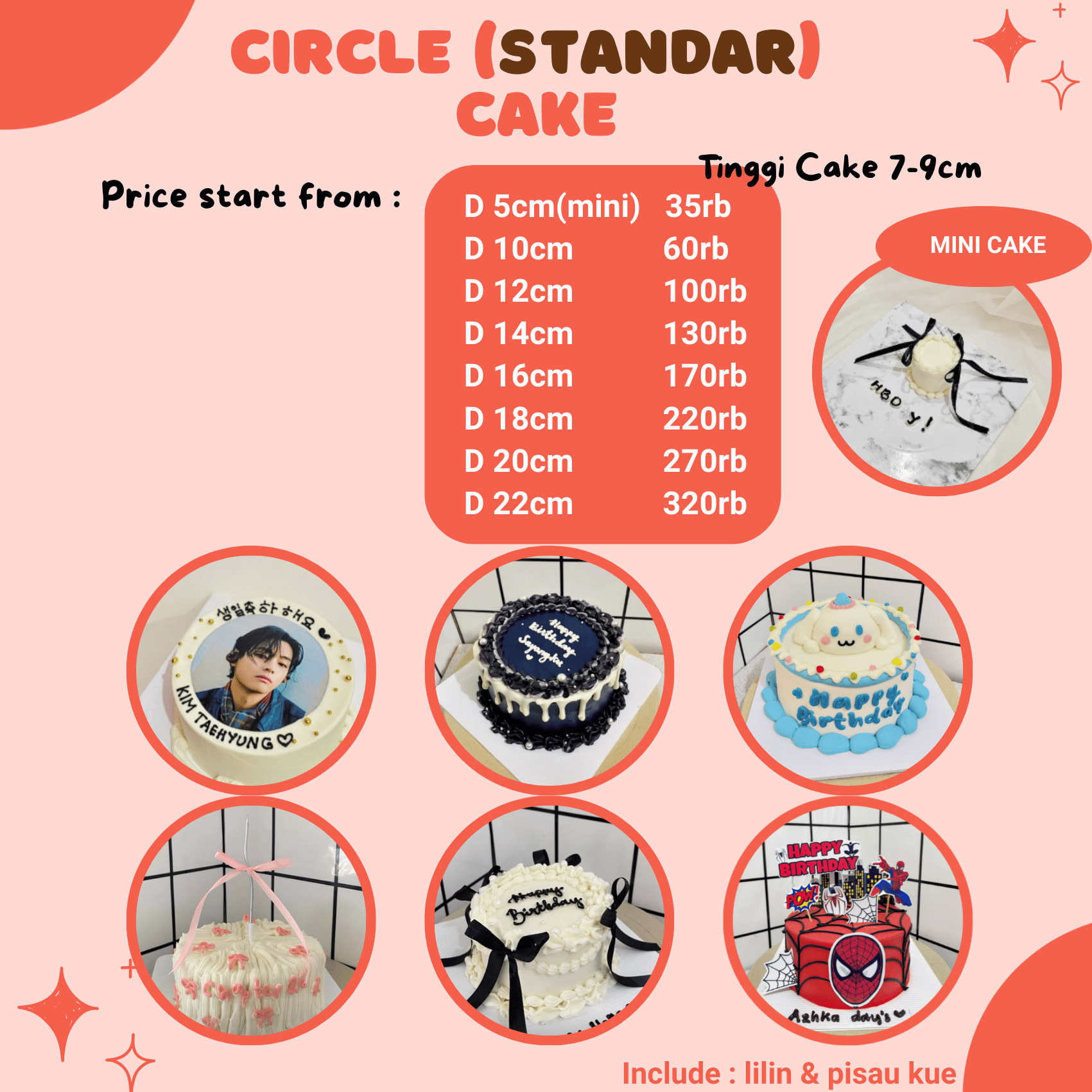 Circle Cake (Standard)