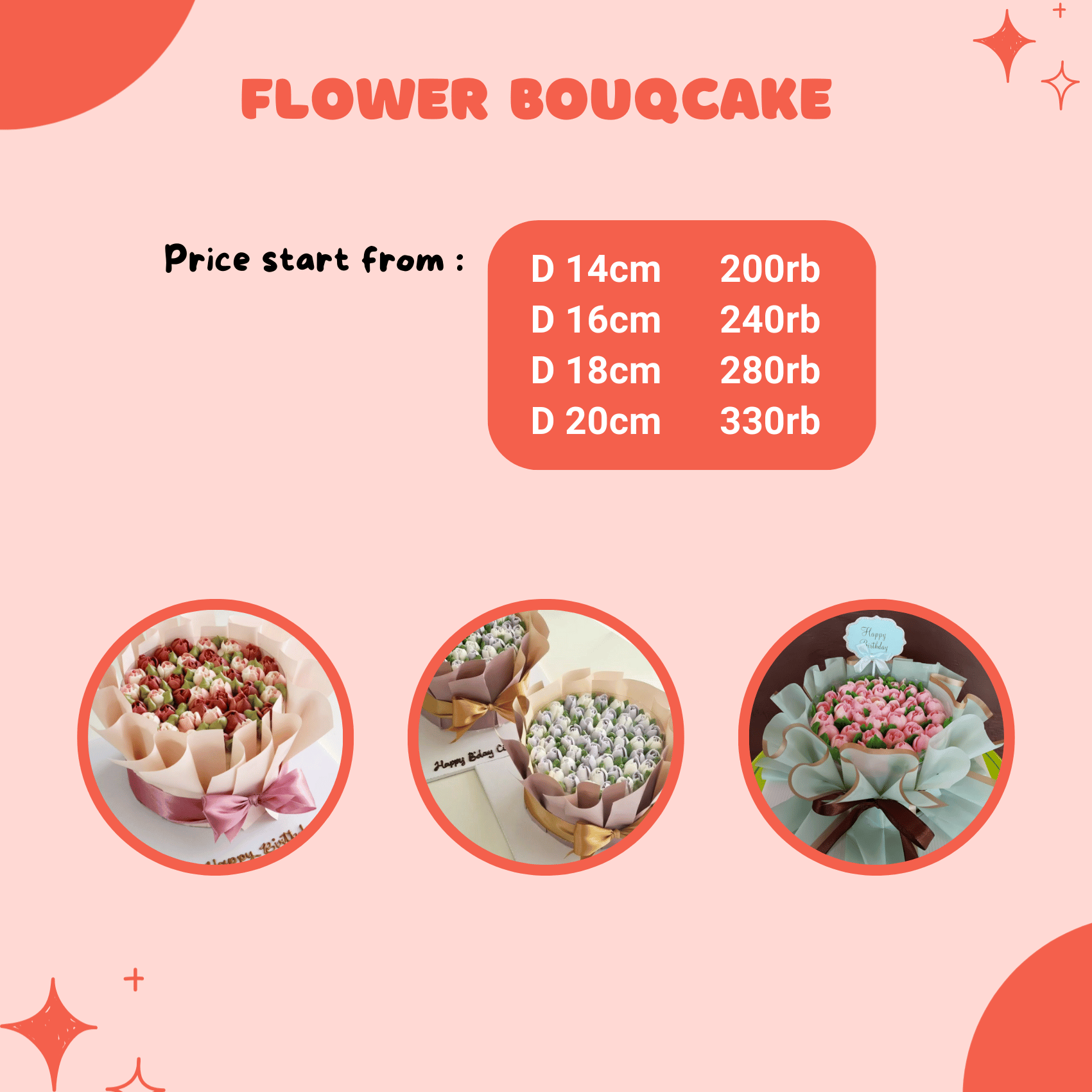 Flower Bouqcake
