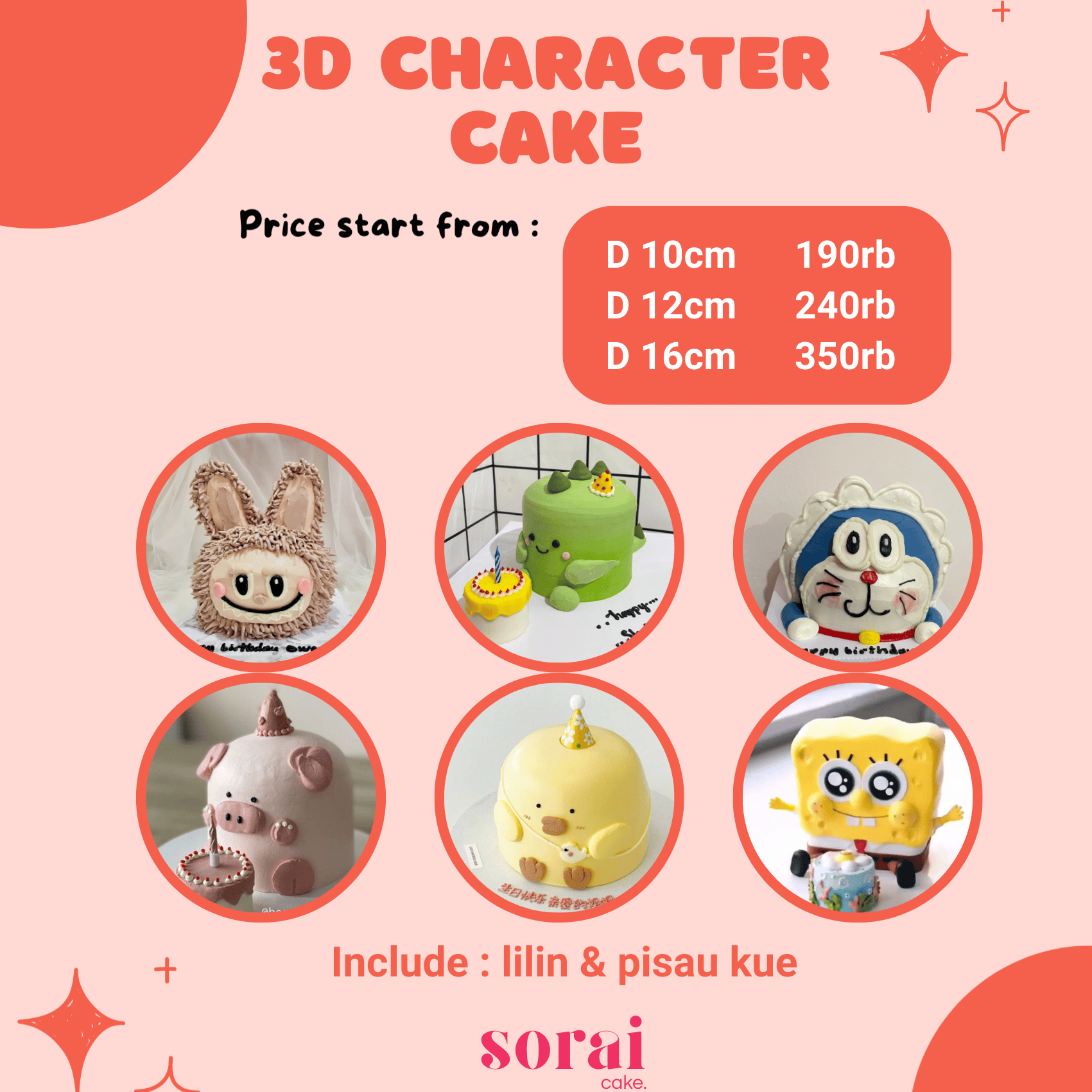 3D Character Cake