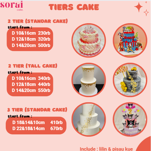 Tiers Cake