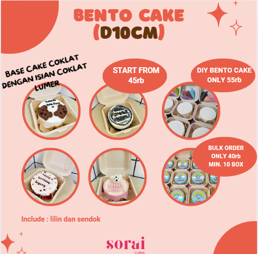 Bento Cake & DIY Bento Cake
